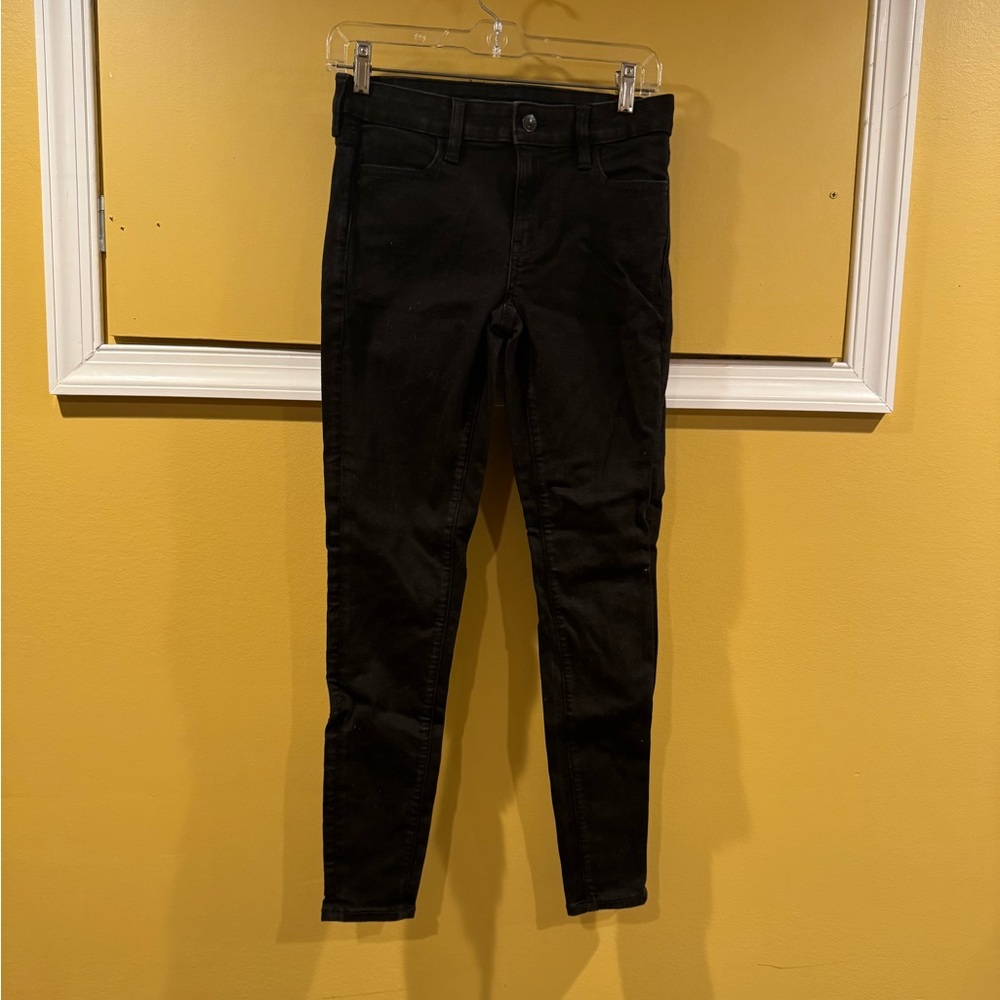 American Eagle Next Level Stretch black jeans size 2